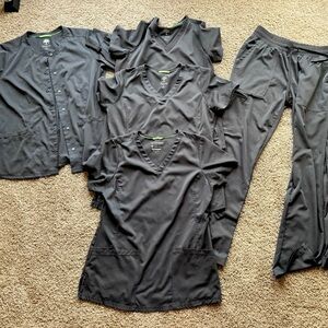 Pewter Gray scrubs bundle